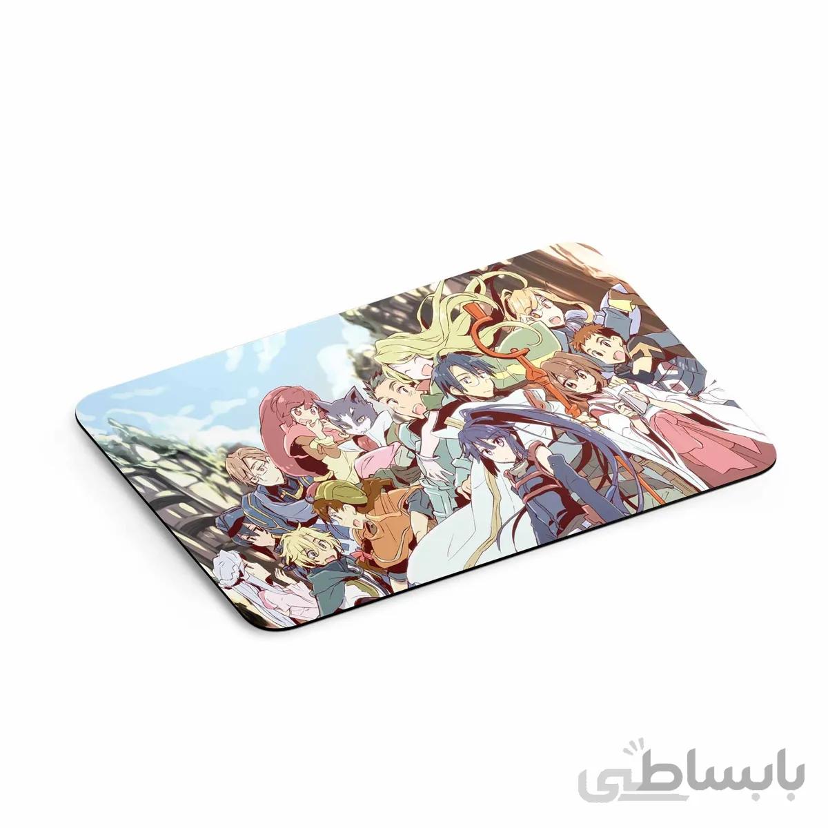 ماوس پد طرح انیمه ورود به افق Log Horizon کد KCT10461