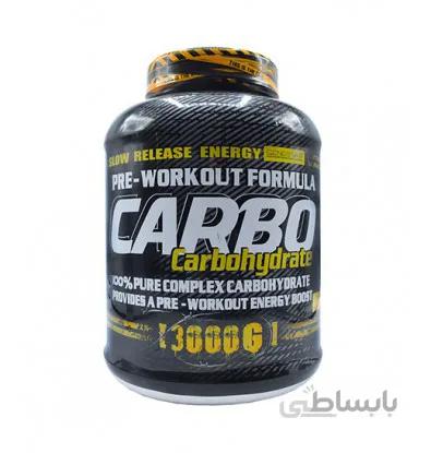 پودر کربو هیدرات 100% ژن استار 3000 گرمی