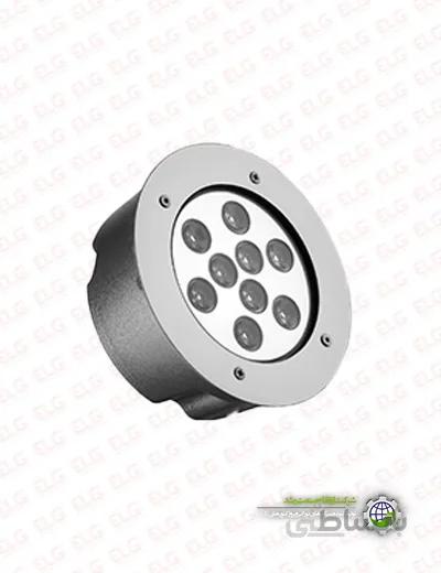 چراغ استخری 9 وات توکار ارتقا صنعت IP68