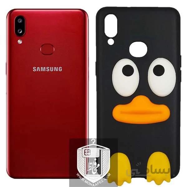 قاب ژله ای سامسونگ A10s طرح اردک کد SA522