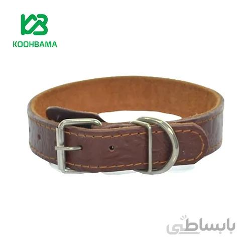 قلاده چرم طبیعی مدل DMX-11
