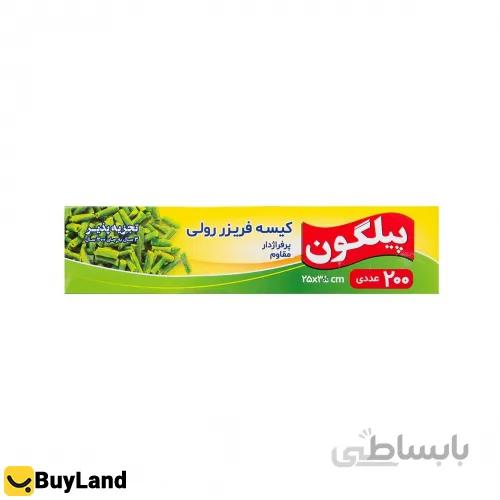 کیسه فریزر تجزیه پذیر پرفراژدار پیلگون - رول 200 برگ ا Pilgon Degradable Rolled Bags - 200 pcs
