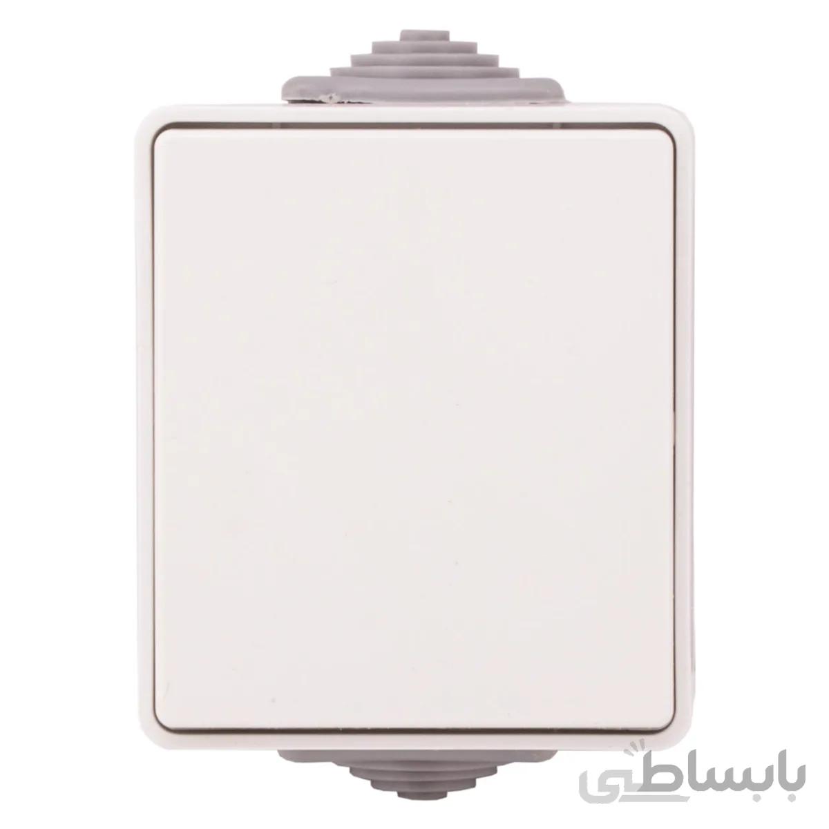کلید تک پل روکار تیراژه مدل P51