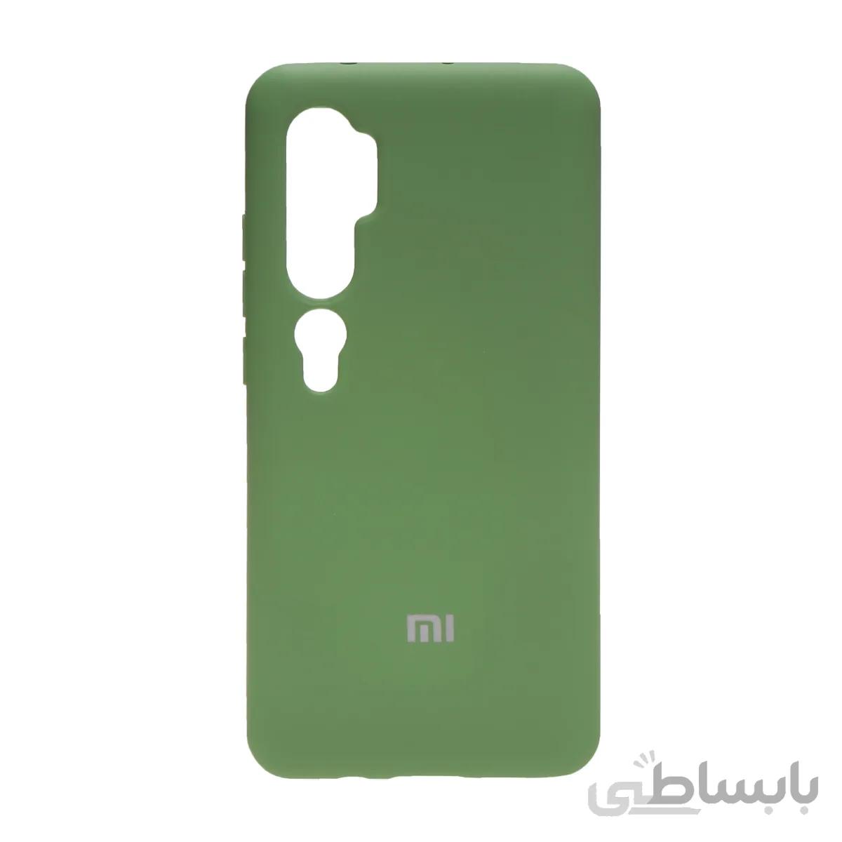 قاب سیلیکونی زیربسته Xiaomi Redmi Note 10 - سبز چمنی کد رنگ 552