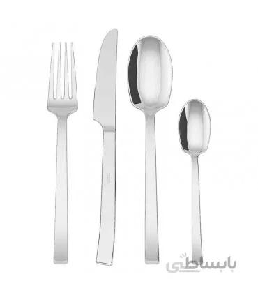 سرویس قاشق چنگال و کارد ایکیا مدل SMAKGLAD ست 24 تایی