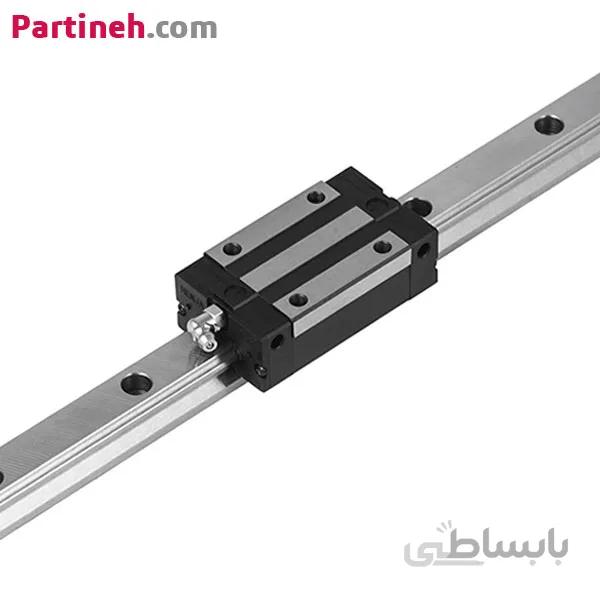 واگن بدون لبه عرض 15 میلیمتر مدل HGH15CA ساخت چین ا HGH15 Linear Guideway Bolck