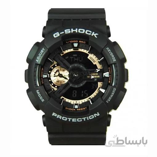 ساعت مچی مردانه کاسیو casio اورجینال مدل ga-110rg-1adr