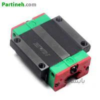 واگن برند هایوین (HIWIN) ساخت تایوان مدل HGW15CA عرض 15mm لبه دار ا HIWIN HGW15 Flanged Linear Guideway Block width 15mm