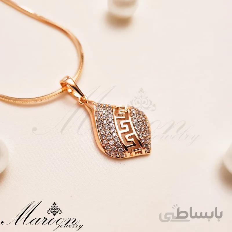 گردنبند ورساچه طلایی مارون CN203