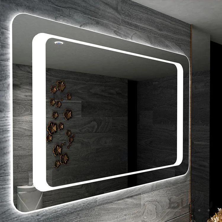 آینه نور دار مستطیل سند بلاست 70x100 ا آینه نور دار مستطیل سند بلاست 70x100