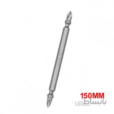 نوک پیچ گوشتی 150 میلیمتری دوسر چهار سو + + نووا NOVA مدل NTB 1193 (مگنتی)
