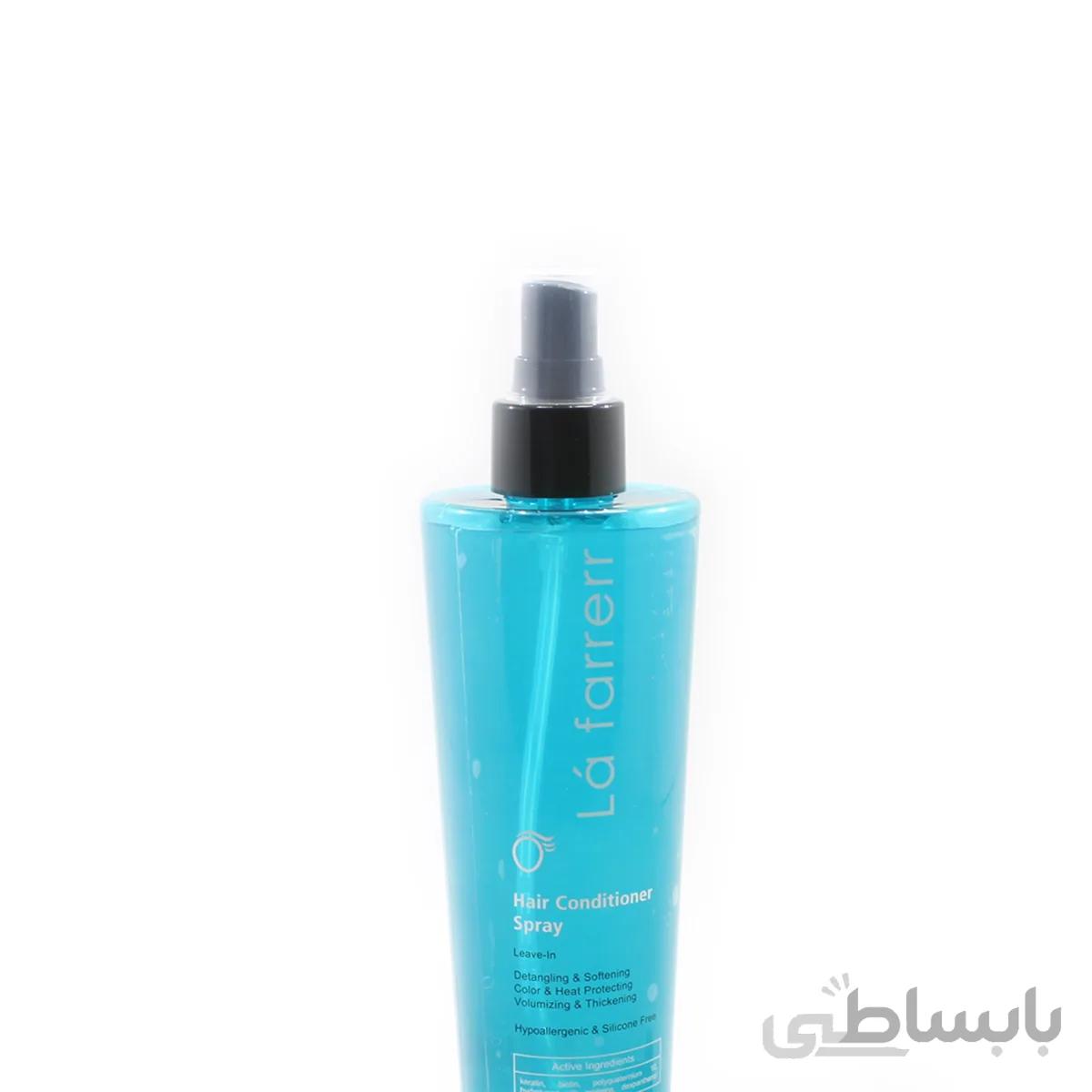اسپری نرم کننده و حالت دهنده مو لافارر بدون نیاز به آبکشی ا La Farrerr Hair Conditioner Spray