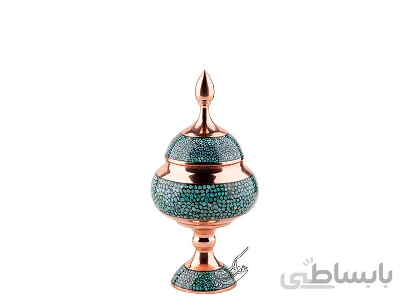 شکلات خوری فیروزه کوبی کوچک سایز 20