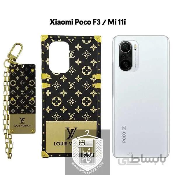 قاب صندوقی شیائومی Poco F3 / Mi 11i طرح louis vuitton کد XM256