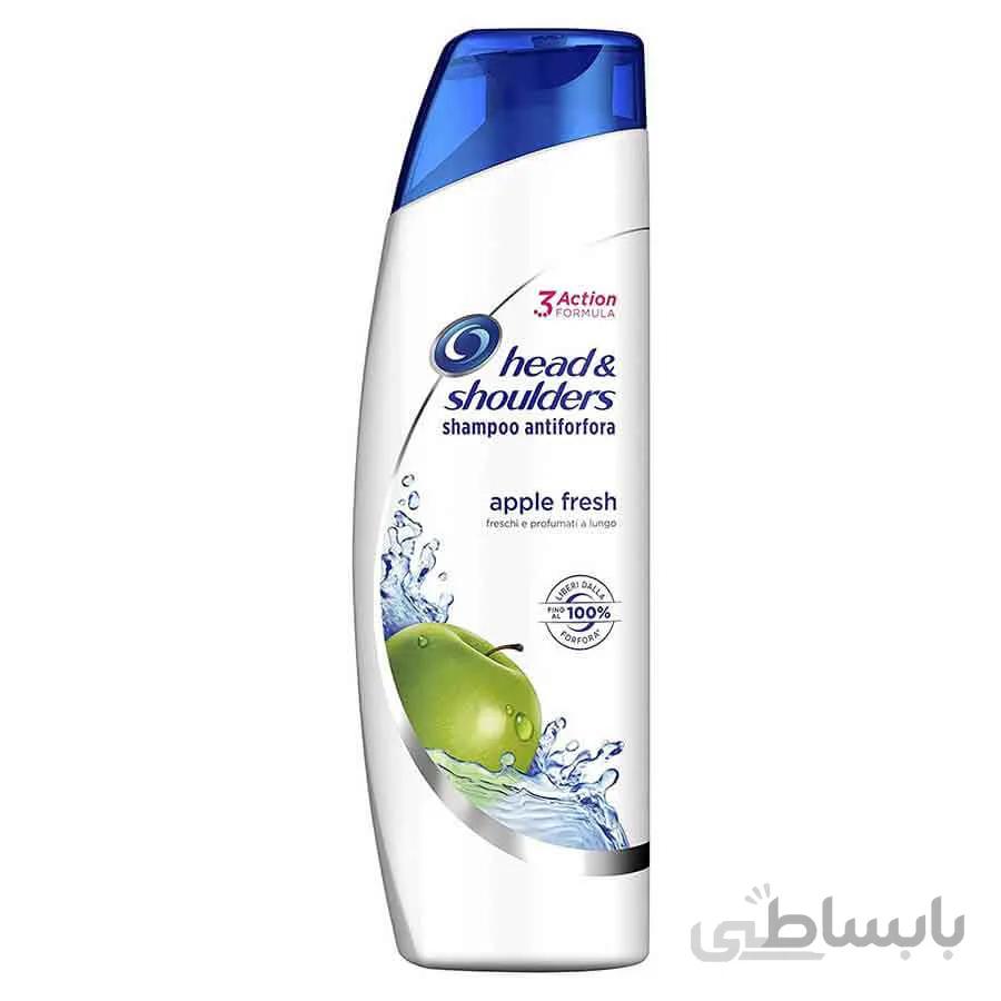 شامپو سیب هد اند شولدرز مدل Apple Fresh حجم 400ml