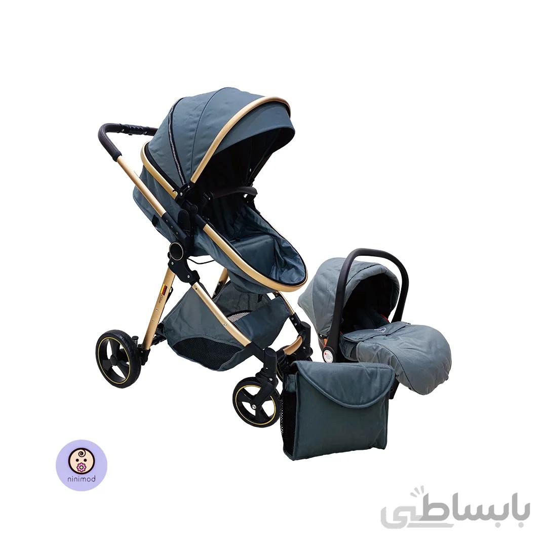 سرویس کالسکه کولار V9_S500 رنگ طوسی