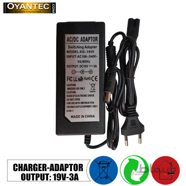 آداپتور سوئیچینگ 19 ولت 3 آمپر بین راهی ا Switching Adapter 19 Volt 3 Amp