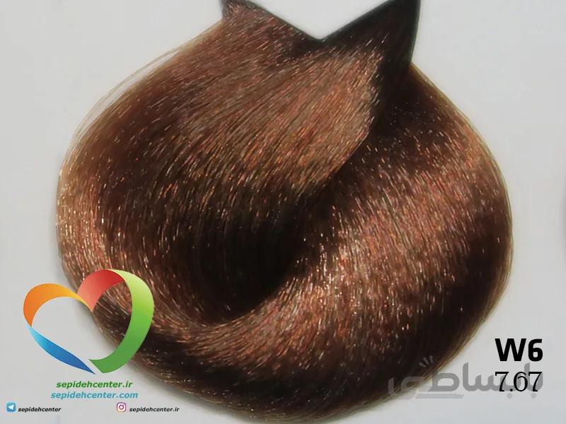 رنگ مو ی ترام کالر traum color بلوند فندقی متوسط W6 – 7.67
