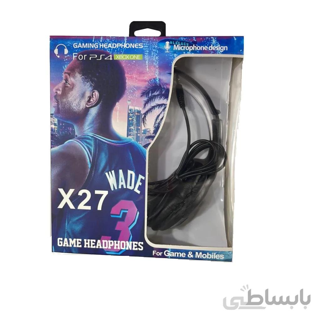 هدست خلبانی تک فیش گیمینگ مدل X27