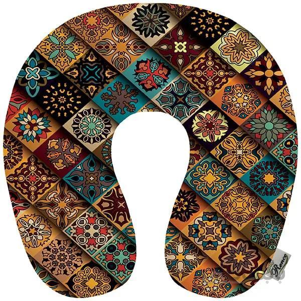 بالش دور گردنی مخمل رنس مدل P4-10524