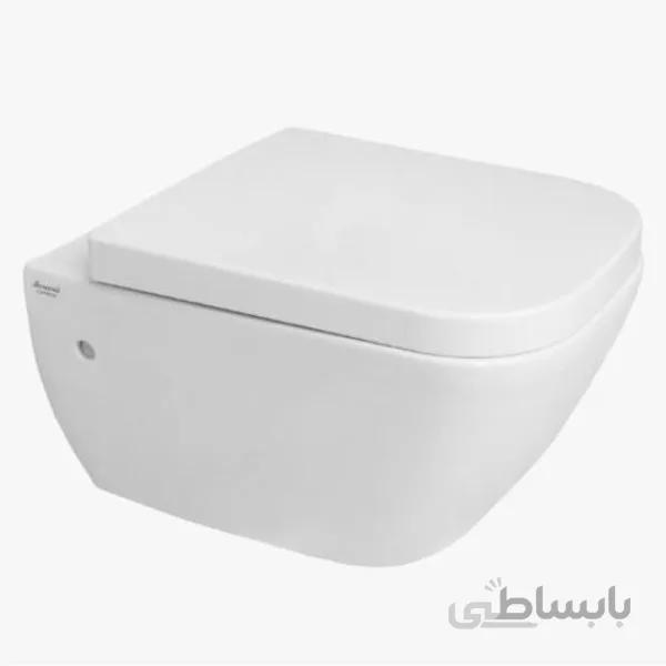 توالت فرنگی وال هنگ مروارید مدل کاپریس