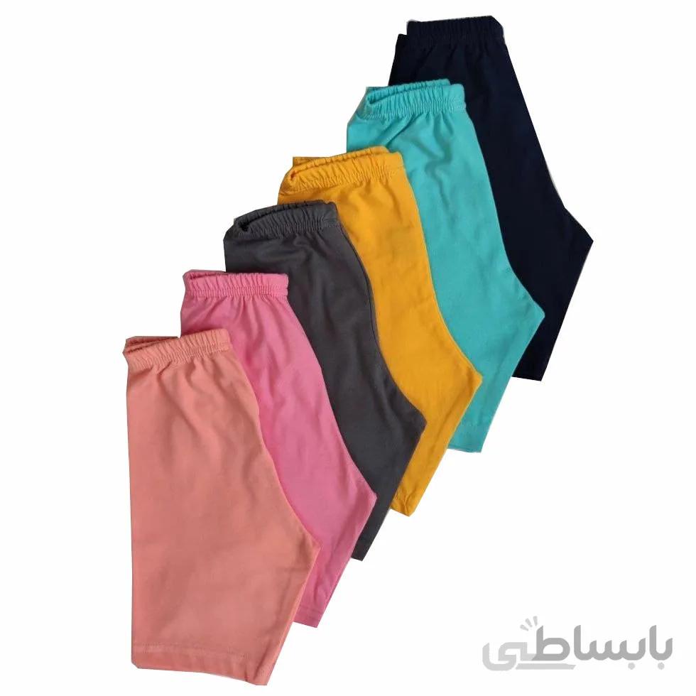 شلوارک اسپرت رنگی