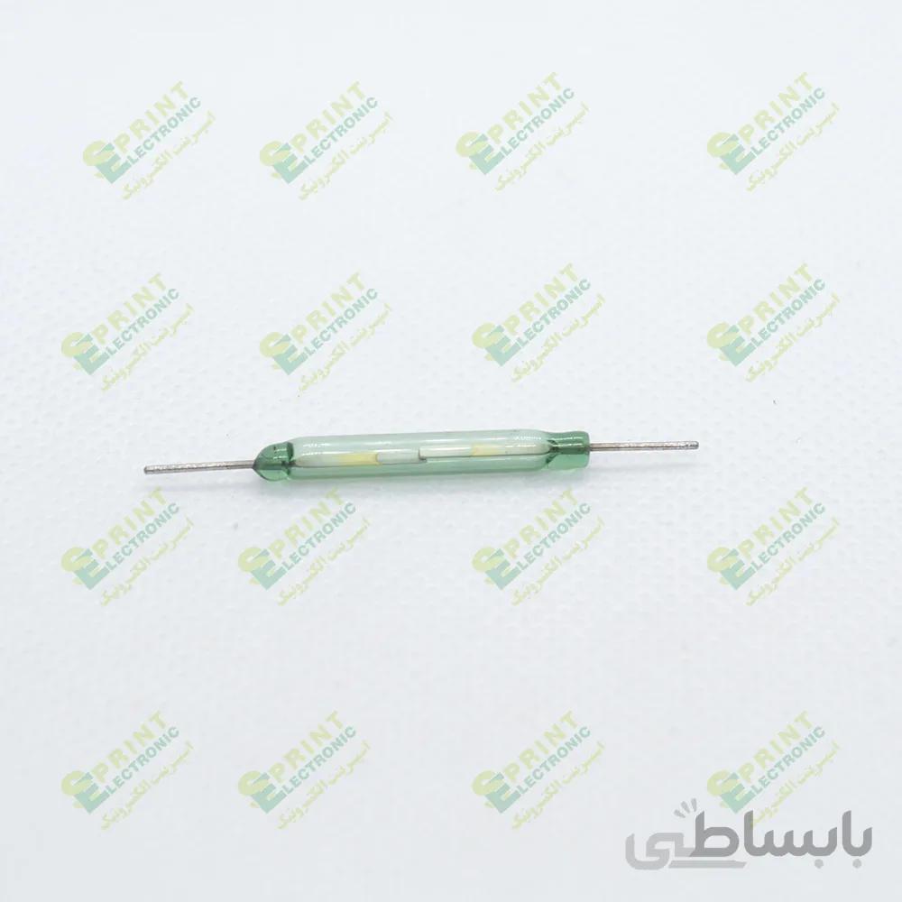رید سوییچ پایه طلایی شیشه ای 27 میلیمتر Reedswitch27MM