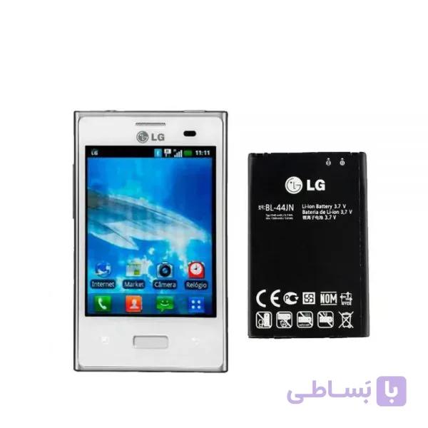 باتری اصلی گوشی ال جی LG Optimus L3 E400 – BL44JN — تصویر 1