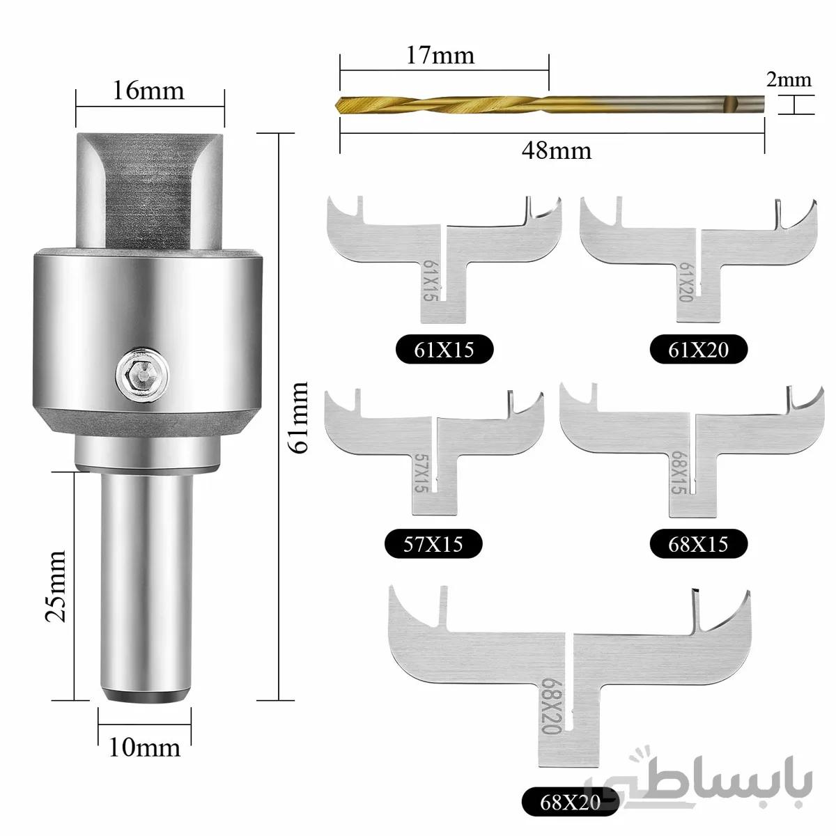 مته النگو زن 12 پارچه
