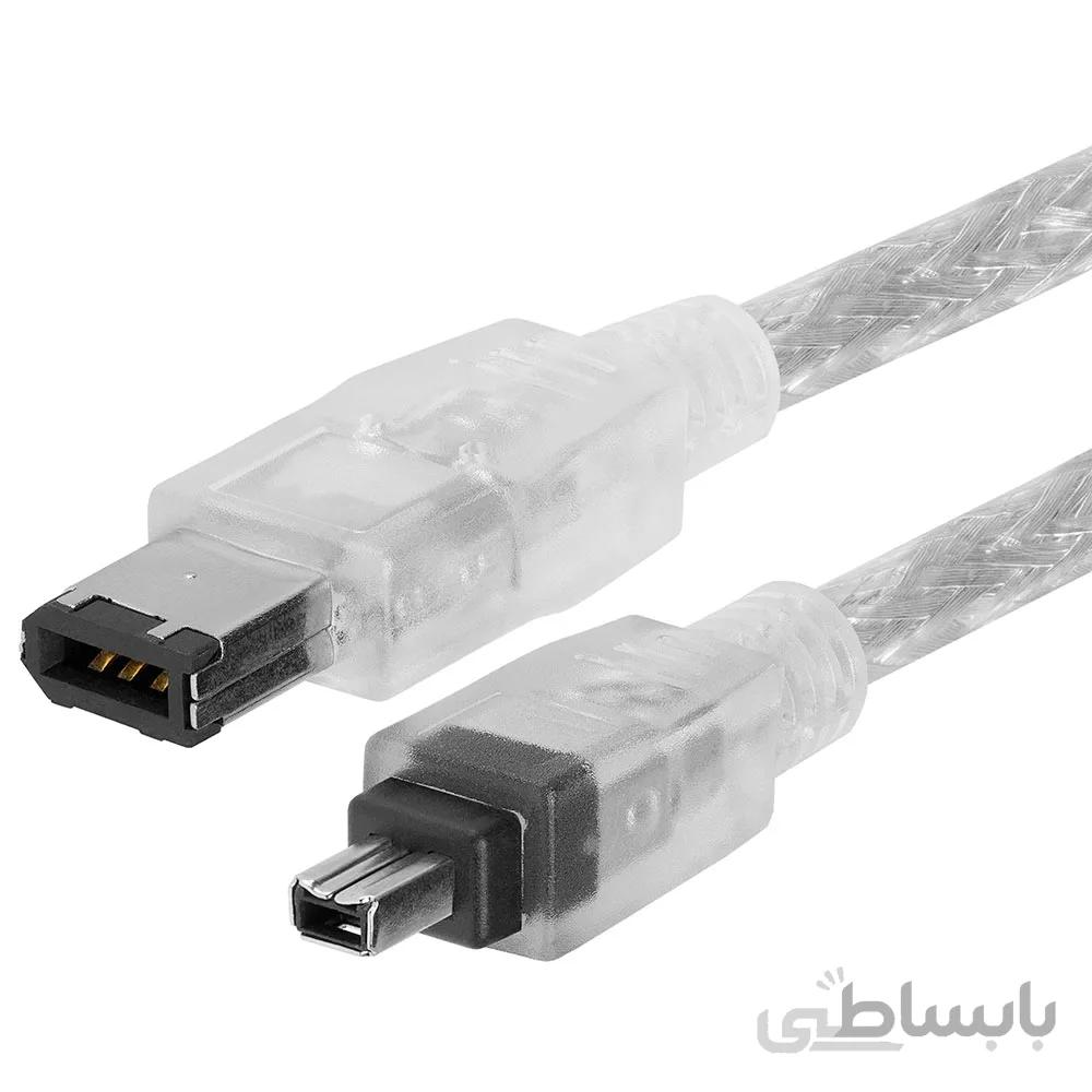 کابل 1.5 متری فایروایر 1394 کپچر (6 پین به 4 پین) شارک