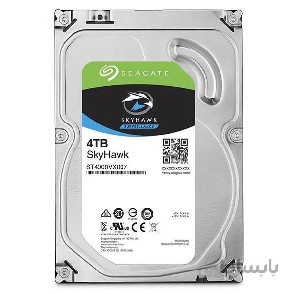 هارد دیسک اینترنال سیگیت اسکای هاوک 4 ترابایت ا Internal Hard Drive Seagate SkyHawk 4TB