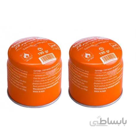 کپسول گاز 190 گرمی کمپرگاز بسته 2 عددی