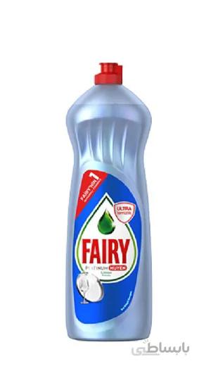 مایع ظرفشویی پلاتینیوم فیری با عصاره لیمو 1000میل Fairy