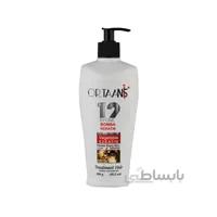 ماسک مو 12 کاره فاقد سولفات اورتانیس مدل بمب ویتامین و کراتین حجم 500 میلی لیتر ا Ortaanis Bomba Keratin And Vitamin hair mask 500Ml