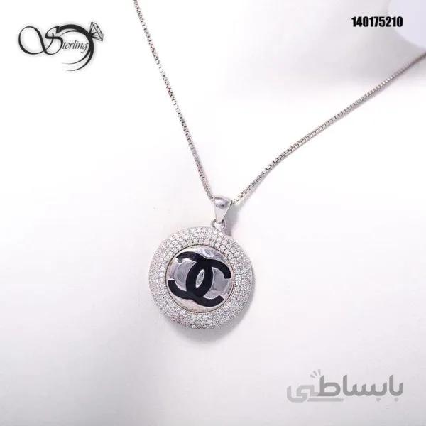 گردنبند چنل نقره کد:۱۲۹۵