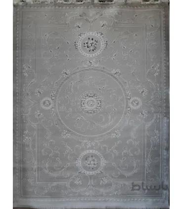 فرش ماشینی زمرد مشهد طرح 1912 بژ