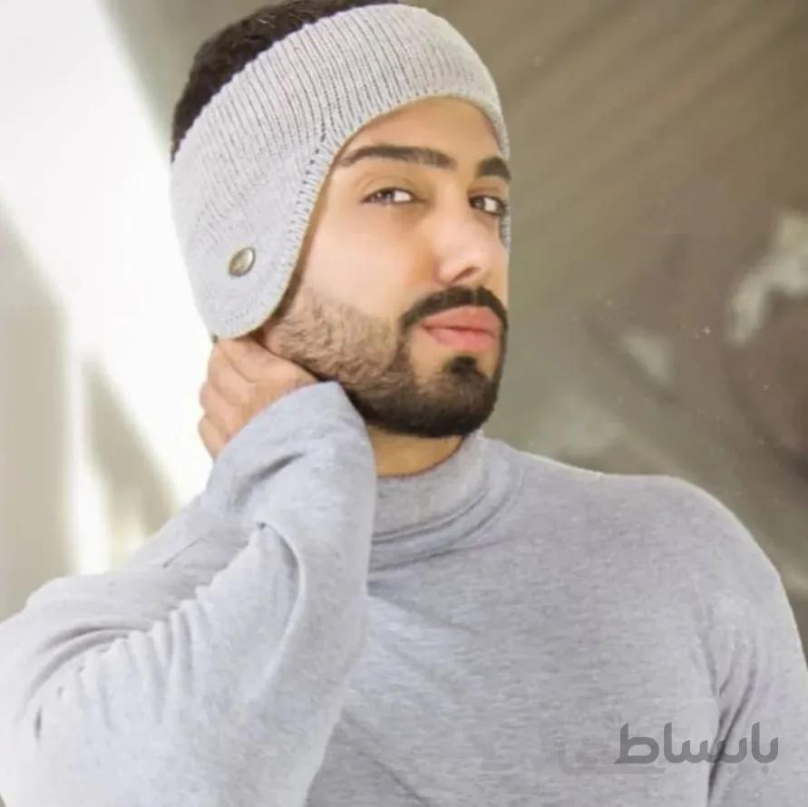 هد بند و گوشگیر مردانه رنگ مشکی