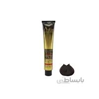 رنگ مو آرتین سری دودی شماره 5.1 حجم 100 میلی لیتر رنگ قهوه ای دودی روشن ا Artin Hair Color Ash No:5.1 100Ml Light Ash Brown