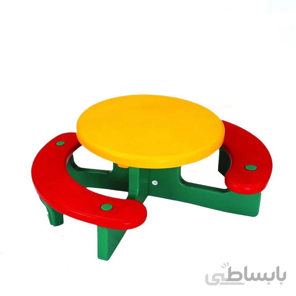 میز پیک نیک گرد 4 نفره Lerado