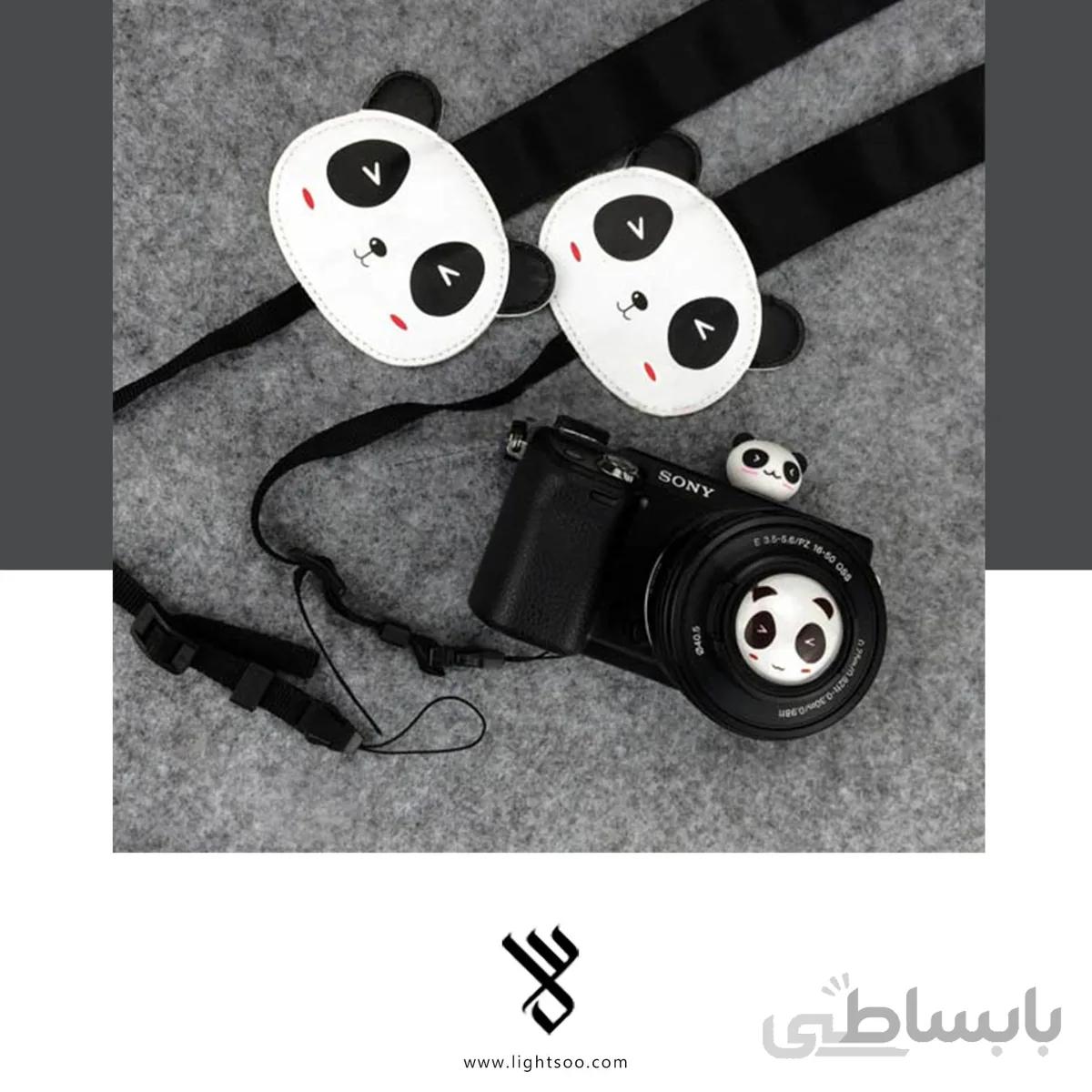 بند دوربین با طرح پاندا