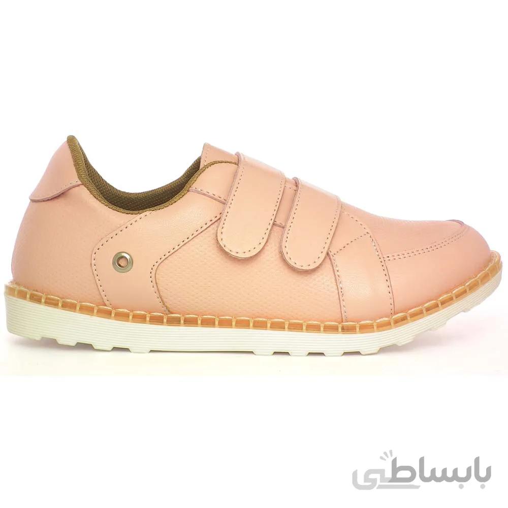 کفش دخترانه JIIL مدل DOUBLE VELCRO صورتی