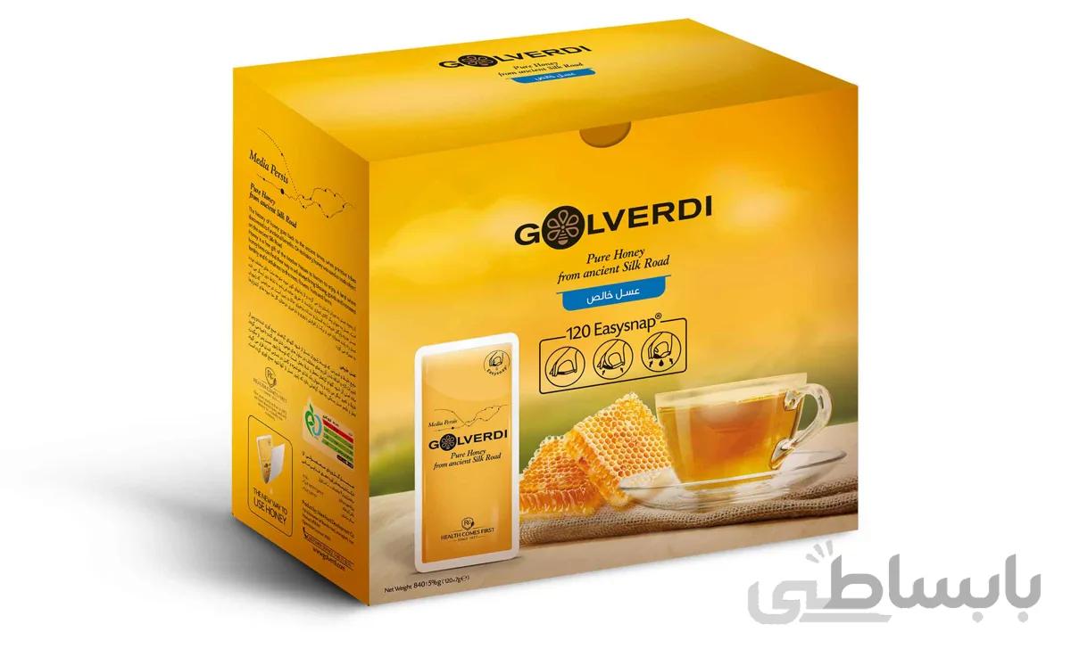 عسل ساشه گلوردی بسته 120 عددی