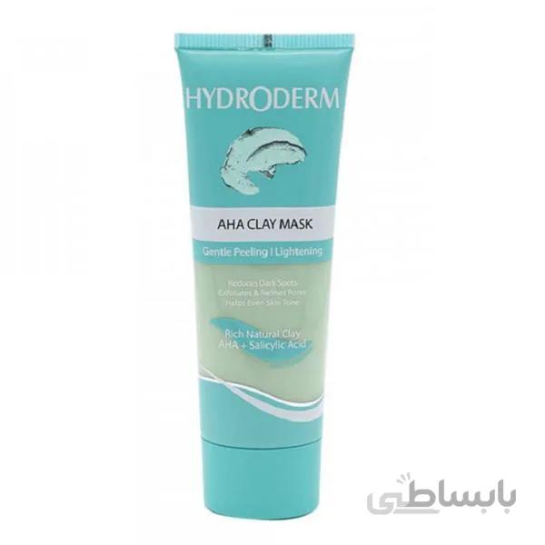 ماسک لایه بردار صورت هیدرودرم مدل AHA وزن 100 گرم ا Hydroderm Aha Clay Mask 100 g