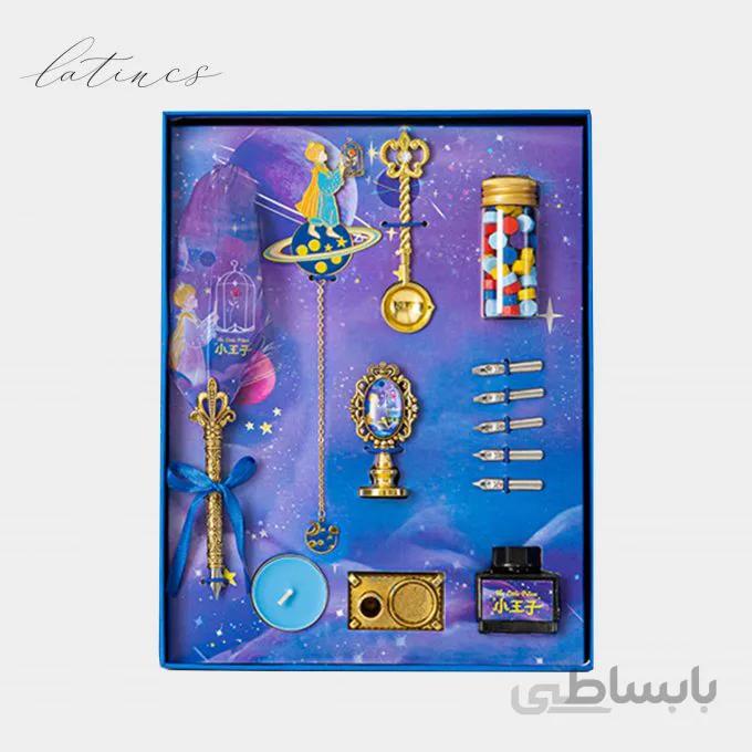 ست کالیگرافی قلم پر شازده کوچولو طرح ۲