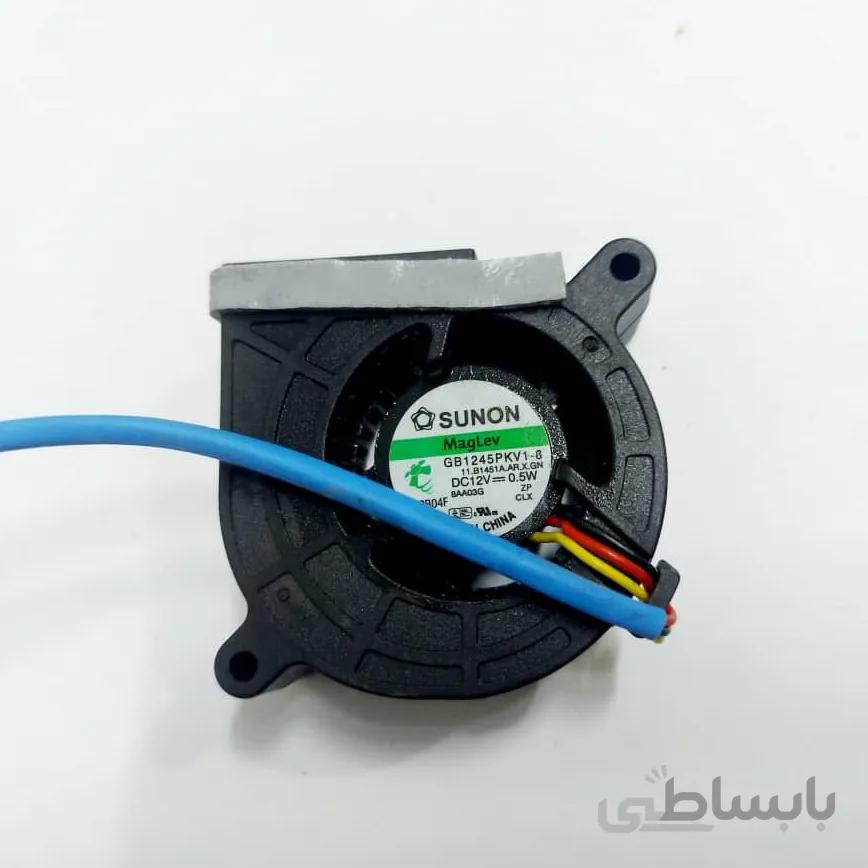 فن حلزونی 45*45*20 میلیمتر 12 ولت 0.5 وات دل 1409X و 1209S ویدئو پروژکتور