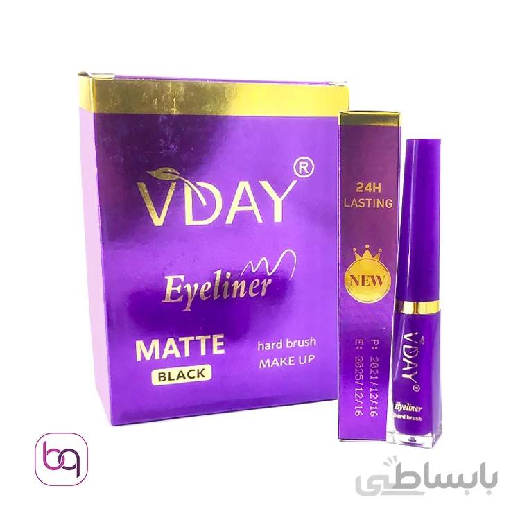خط چشم ماژیکی 24 ساعته رنگ مشکی وی دی VDAY