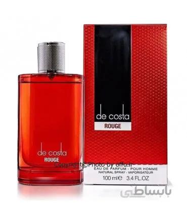 ادو پرفيوم مردانه فراگرنس ورد مدل دی کاستا رژ | Fragrance World De Costa Rouge