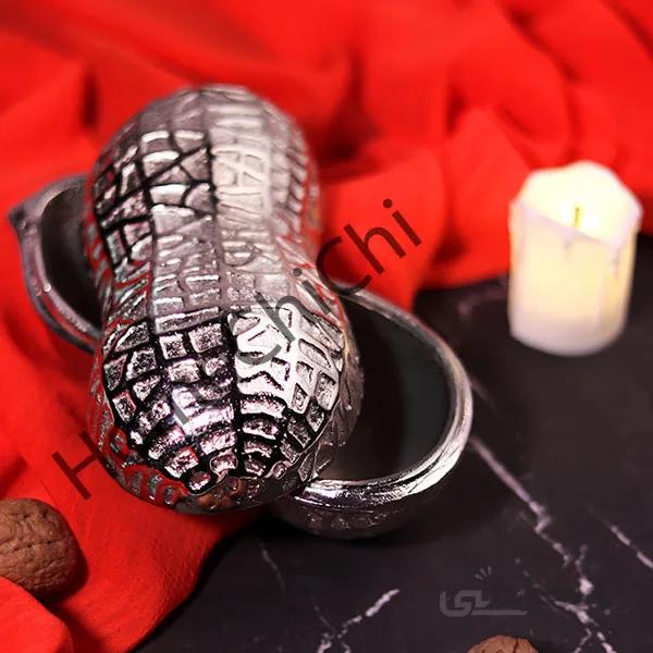 بادام زمینی آلومینیومی نقره ای