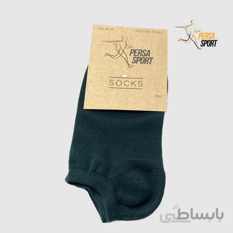 جوراب مچی زنانه سبز کد Pso001-017