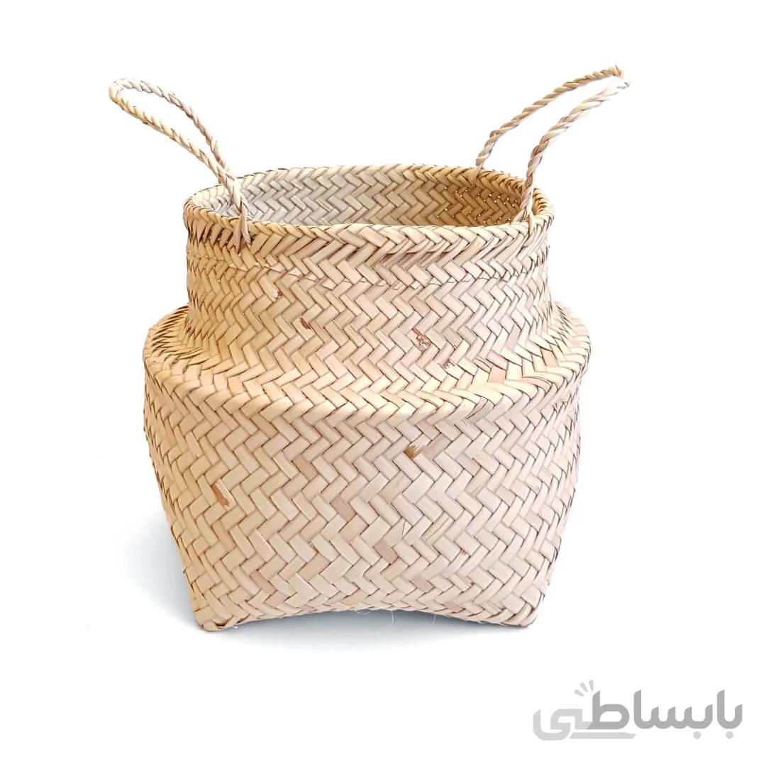 سبد حصیری خمره ای - قَد